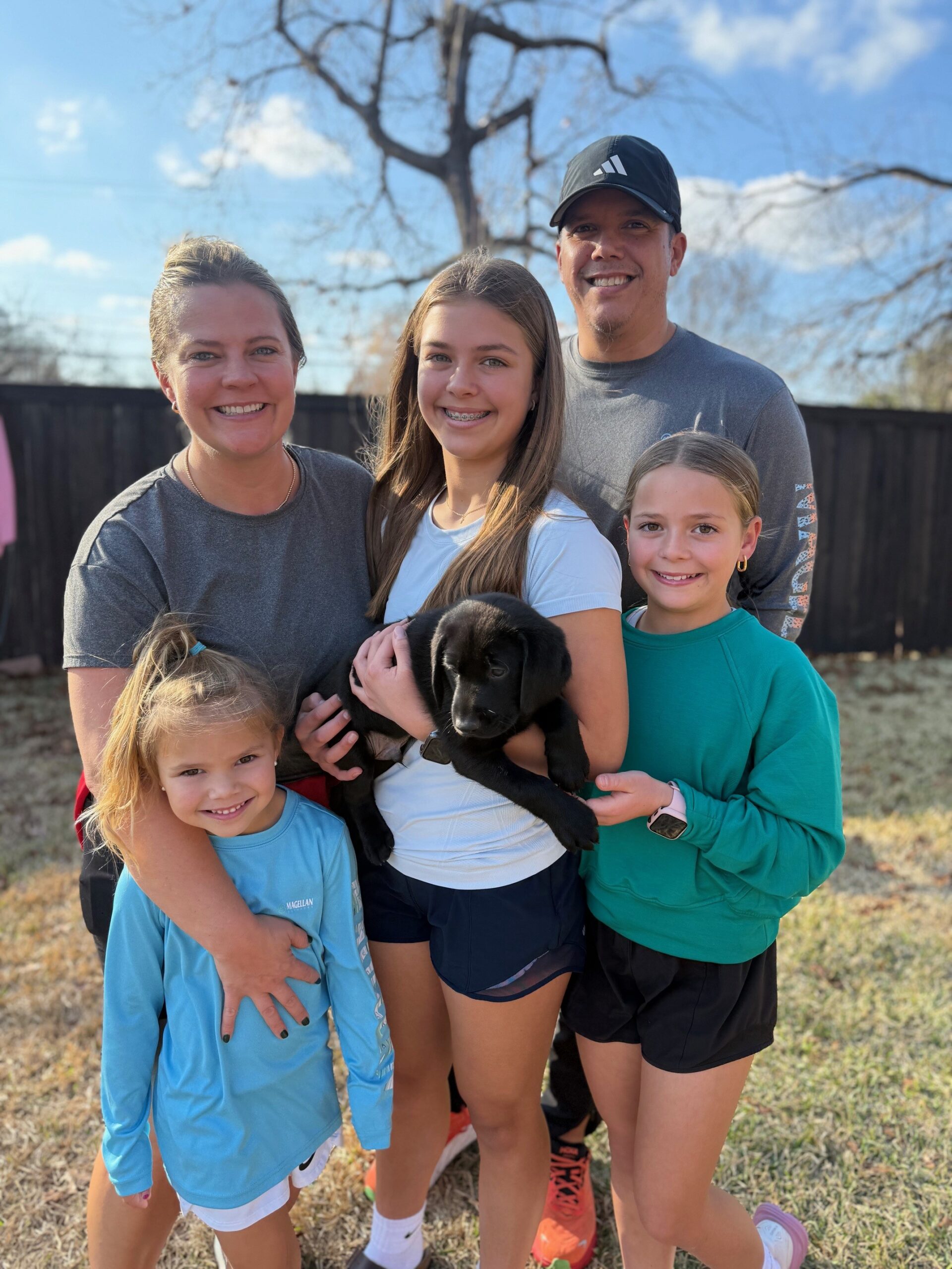 Smith family got a puppy!